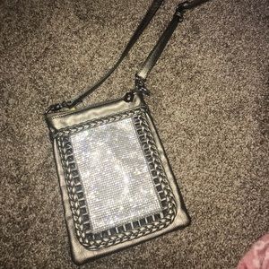 Rhinestone crossbody purse